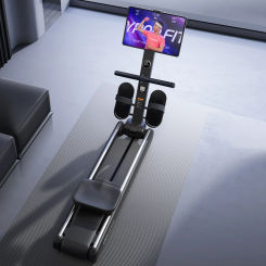 new  Fitness Gym Fitness Air Rower High Quality home  smart portable rower  magnetic foldable Rowing Machine  with app