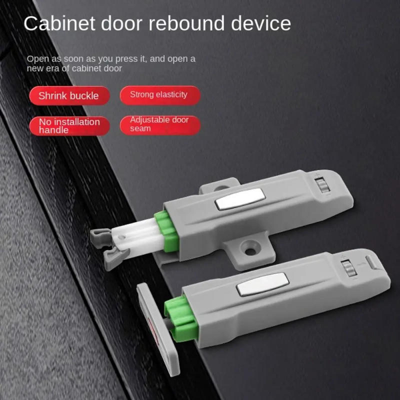 Description Picture 2 of itemCabinet Catches Door Stop Closer Damper Buffer Invisible Rebound Device For Wardrobe Furniture Hardware Push Type Catch Latch