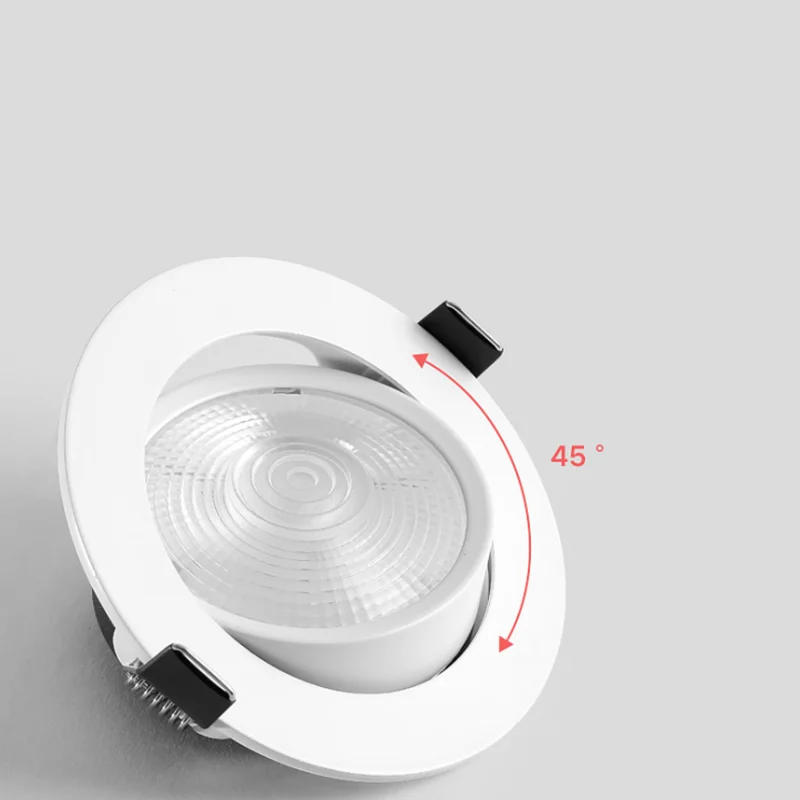 Description Picture 6 of itemLED Downlight COB Dimmable Recessed Downlight Ceiling Light LED Spotlight White/Black Shopping Mall Living Room Home Decoration