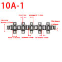 1.5M Length 10A-1 Single Double Hole Drive Roller Chain Machine Transmission Conveyor Chain For 10A Sprocket Gear