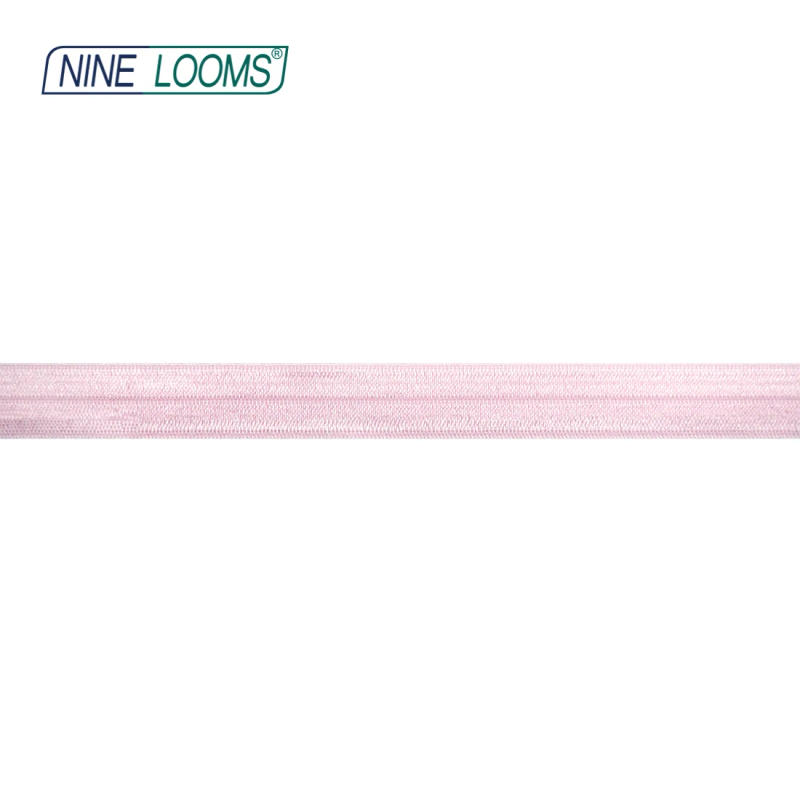 Description Picture 6 of itemNINE LOOMS Shiny Fold Over Elastic Band FOE 5/8" 15mm Neon Spandex Satin Webbing Hair Tie Headband Dress Sewing Trim 2 5 10 Yard