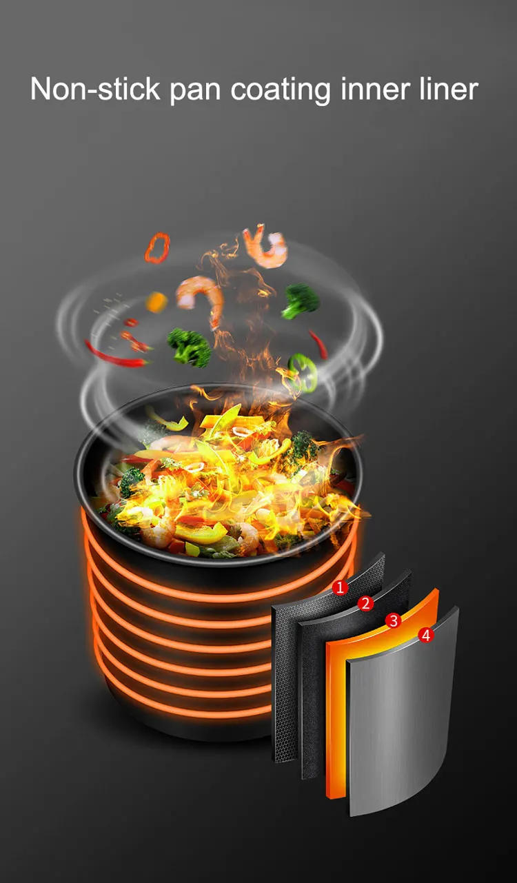 Description Picture 6 of itemMultifunctional Restaurant Electric Cooking Robot Rotating Fried Rice Robot Cooker