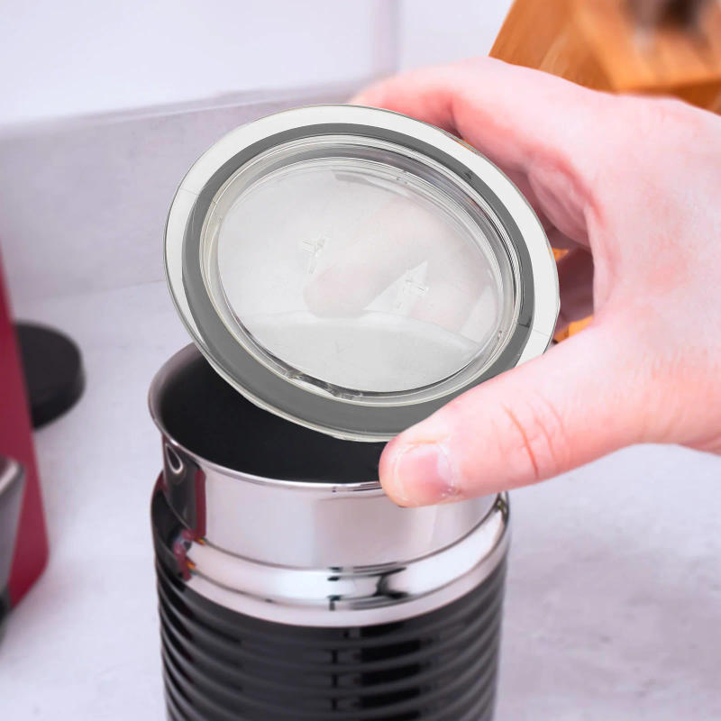 Description Picture 5 of itemMilk Frother Lid Plastic Milk Frother Cover For Parts 93271 3593 3594 Leak-proof 9cm Kitchen Parts Tools Accessories Cap