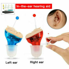 JINGHAO Invisible Hearing Aids Sound Amplifiers CIC Sound Voice Amplifier Mini Aids for Elderly