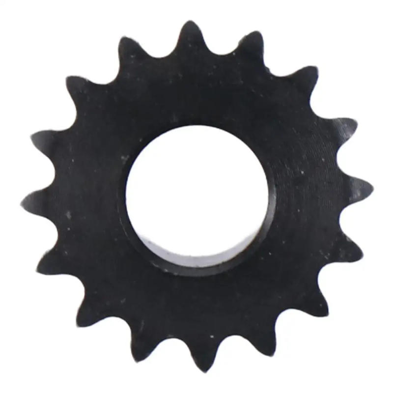 Description Picture 4 of item25 Chain 16 Tooth Gear C45 Carbon Steel Black Oxide B Type Hardened Teeth Single Strand 1/4" Pitch Industrial Drive Sprocket