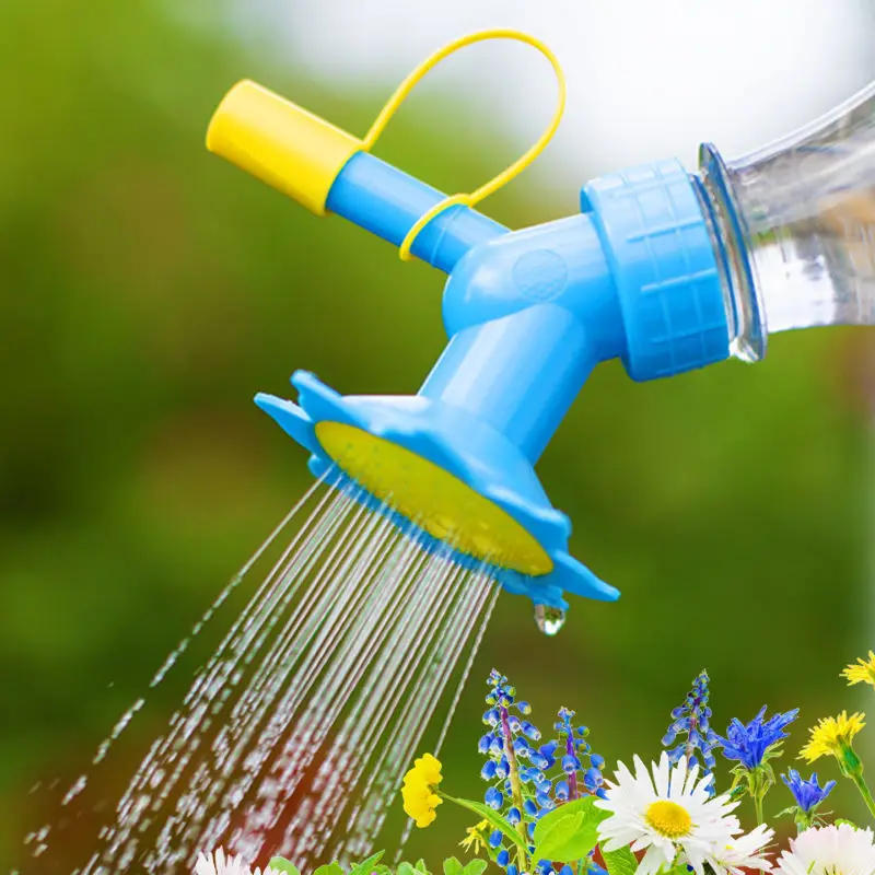 Description Picture 2 of itemGarden Watering Sprinkler Nozzle Flower Waterers Bottle Watering Cans Sprinkler Easy Tool Portable Garden Waterer Garden Tools