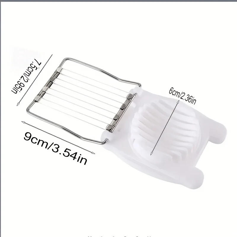 Description Picture 5 of itemKitchen Accessories Egg Slicers Chopper Stainless Steel Fruit Salad Cutter Egg Tools Manual Food Processors Kitchen Tool Gadgets