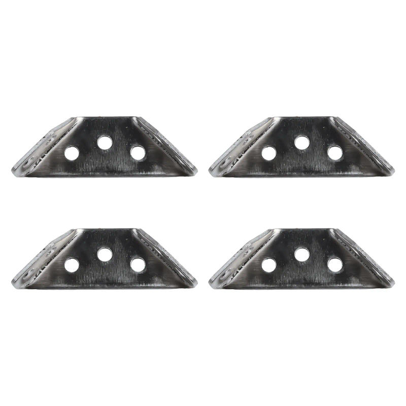 Description Picture 4 of item4pcs Stainless-Steel Angle Corner Brackets Fasteners Connector Protector Right Angle Corner Stand Supporting Furniture Hardware