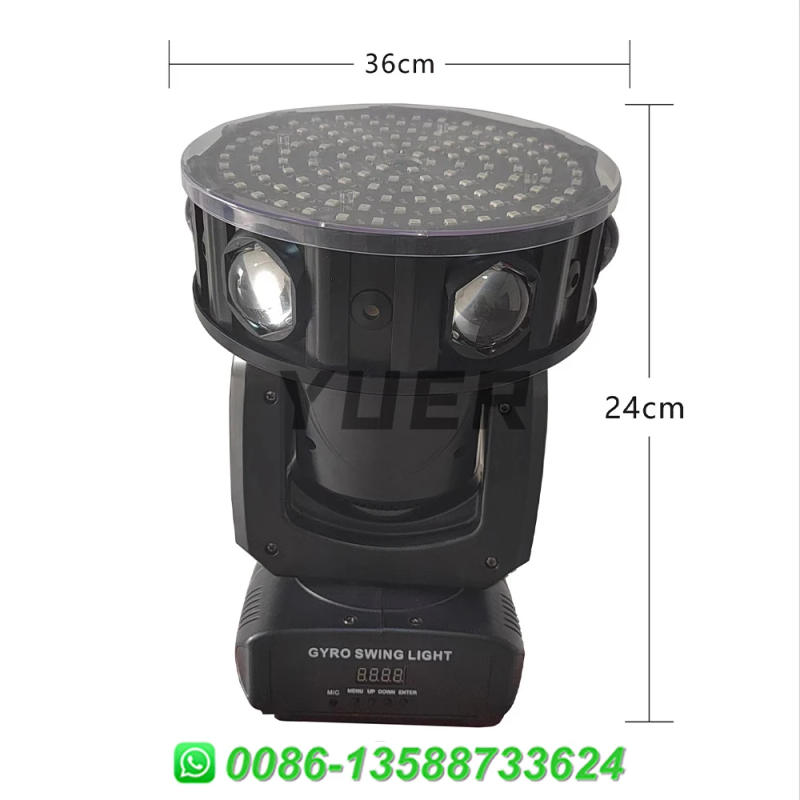 Description Picture 4 of itemYUER 120W Beam RG Laser Strobe Moivng Head Light With 126 Pcs Pixel DMX512 For DJ Disco Party Club Xmas Stage Effect Lights