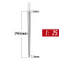 Cello peg straight
