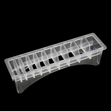 Universal Rectangular Plastic Guide Comb Storage Box Barber Hairdresser Electric Hair Clipper Limit Comb Organizer Container Box