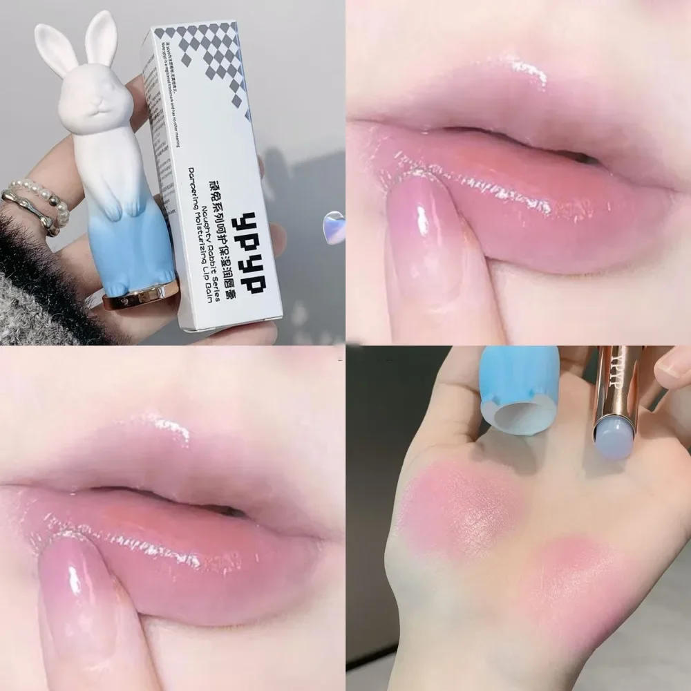 Description Picture 5 of itemBlack Rose Lip Balm Color Change Gloss Transparent Moisturizing Lip Tint Moisturizing  Not Dryness Lipstick Makeup Base Care