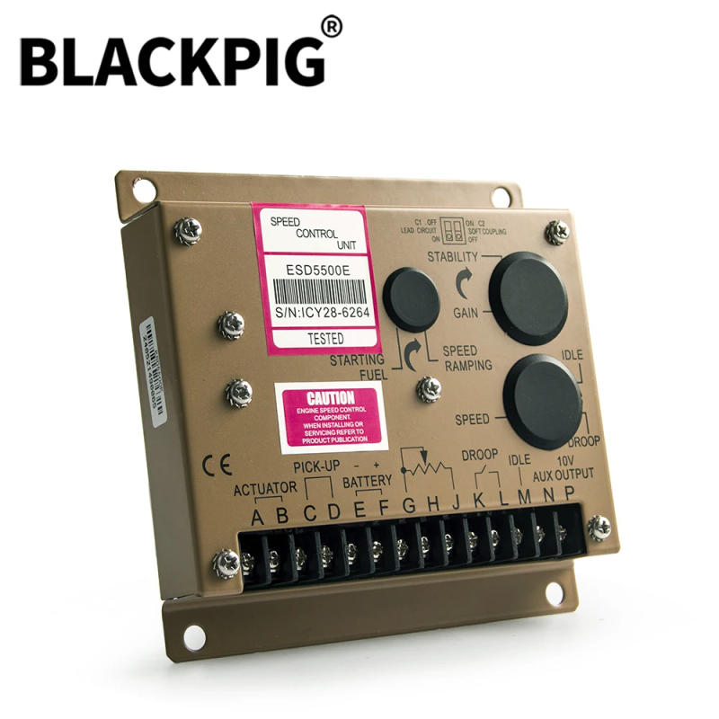 Description Picture 5 of itemESD5500E Diesel Generator Engine Speed Controller Module Electric Governor Speed Control Unit ESD 5500E