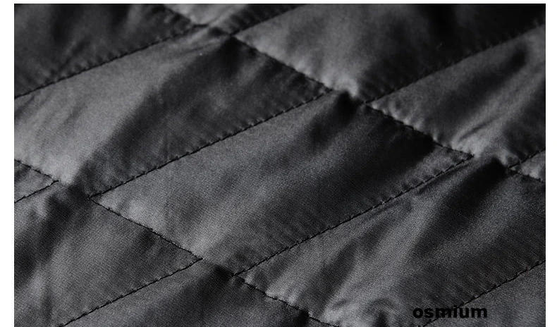 Description Picture 5 of itemMens Black Blend Coat Winter Long Quilted Wool Windbreaker Male Casual Business Thick Button Woolen Warm Jacket Plus Size M-4XL