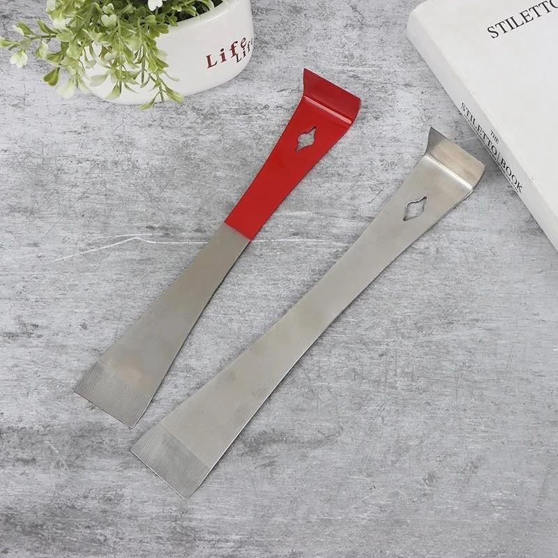Description Picture 6 of item1Pcs Beekeeping Equipment Red 26cm Stainless Bee Hive Tool Frame Lifter and Scraper J Shape Hook Beekeeper Tool Scraping Knife