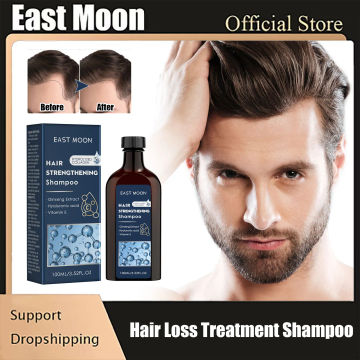 Hair Loss Treatment Shampoo Effective Baldness Repair Deep Cleans Refreshes Scalp Strengthening Root White to Black Hair Shampoo