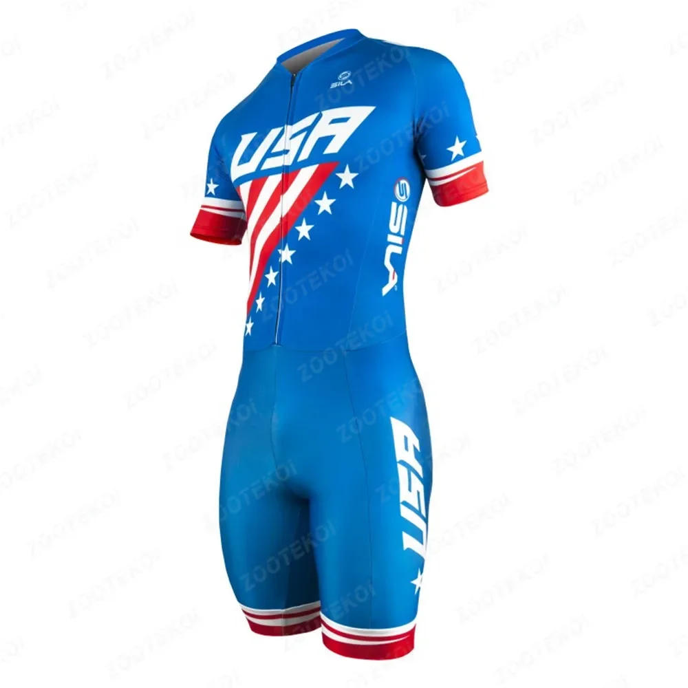 Description Picture 6 of itemSila Kids Cycling Skating Suit Inline Skate Speed Skating Short Sleeve Racing Suit Ciclismo Children's Fast Skating Clothing New
