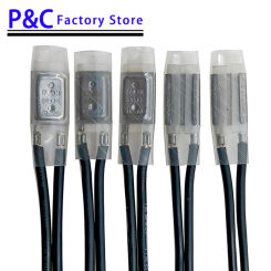 5PCS 17AM 55-180Degree 10A 250V Protection Device Normally Closed Thermostat Temperature Control Switch 60 70 80 95 100 120 180C