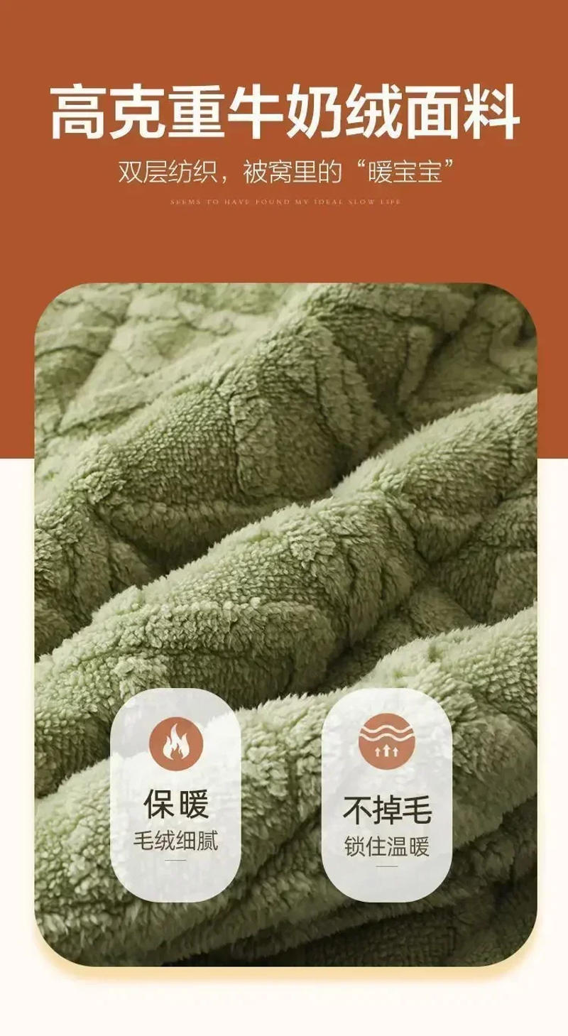 Description Picture 6 of itemWinter Warm Flannel Mattress Toppers Home Dormitory Soft Thick Bedspread Bed Cover Queen Size Bed Sheets Thin Quilted Tatami Mat