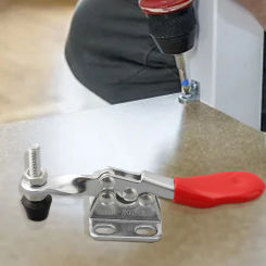 Quick Release GH-201A Toggle Clamp 80mm Woodworking Woodworking Tools Workshop Fasten Clip Hand Clip Hinge Horizontal