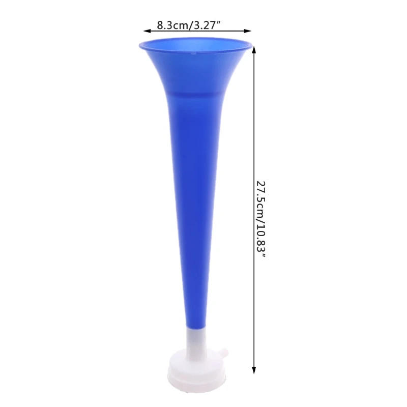 Description Picture 2 of itemCheer Plastic Horn Football Game Fans Cheerleader Accessories Props Vuvuzela Kid Trumpet World Cup Games Fans Cheering Horn Air
