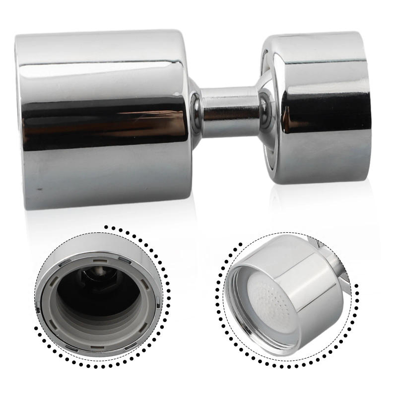 Description Picture 6 of item360 Degree Swivel Brass Faucet Aerator Water Bubbler Saving Tap For Bathroom Kitchen Bidet Faucet Filter Tap Connector Accessory