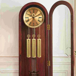 1 Set Wall Clock Grandfather Decorative Hammer Accessories Pendulum Part Supply Golden Floor Weight Replacement Chain Office