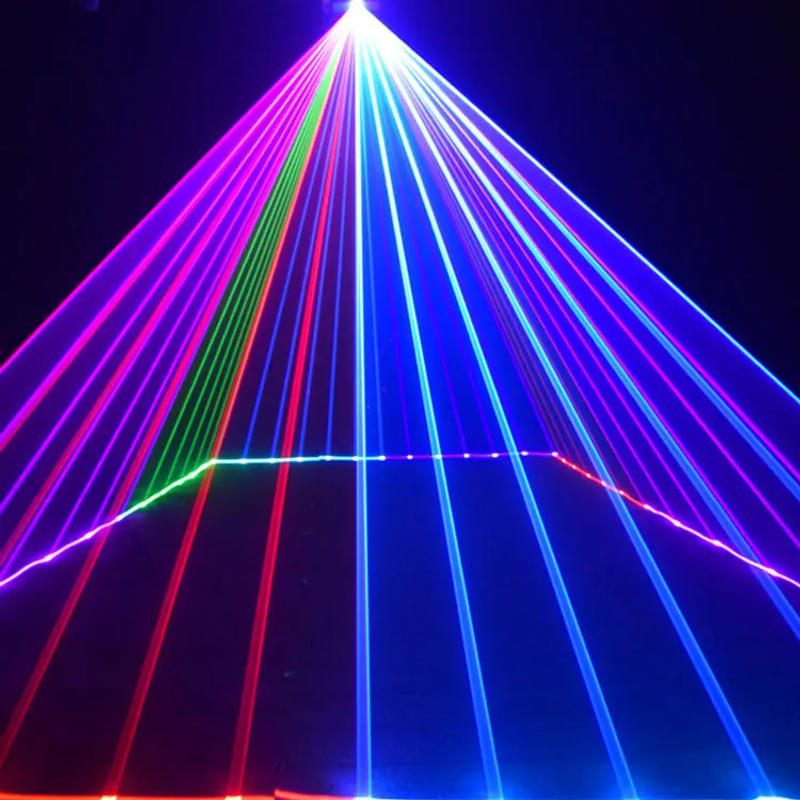 Description Picture 5 of itemHigh Power Full-Color Animated Laser Lamp 20W RGB Laser's For Nightculb Disco Dj Projector With ILDA Black Field 14CH Dmx512