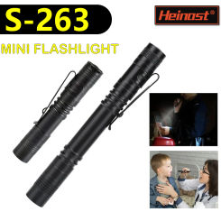 Pen Flashlight Pocket Bright High Lumens Mini Portable LED Torch Camping Emergency Outdoor Walking Lantern Keychain Flashlight