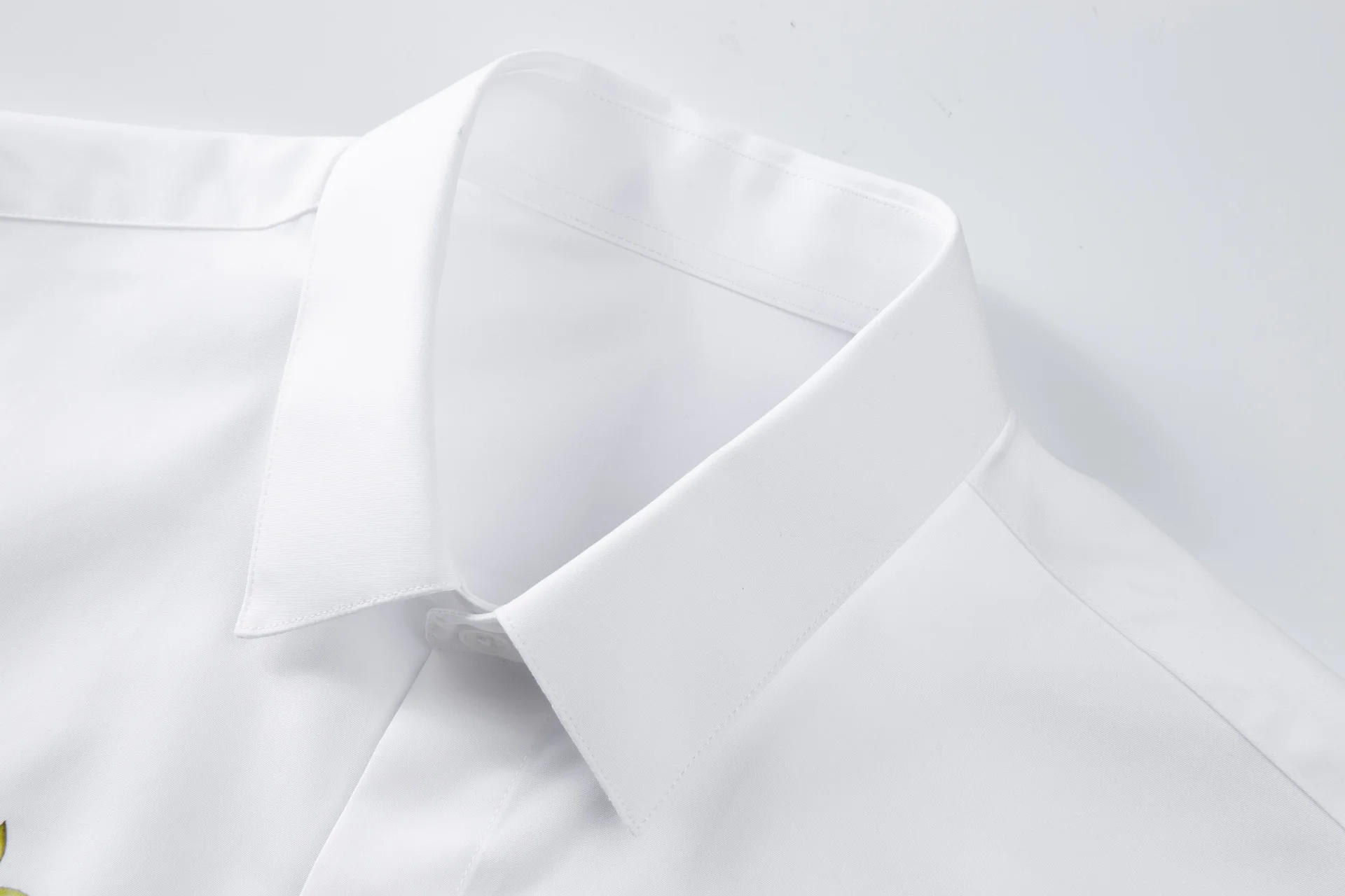 Description Picture 6 of itemBrand 2023 Autumn Winter Flower Shirts Men High-quality Long Sleeve Casual Business Dress Shirt Social Party Tuxedo Men Clothing