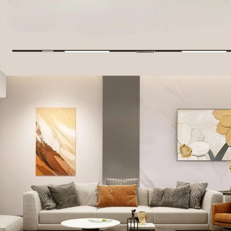 Description Picture 6 of itemMagnetic Track Lighting Ceiling Led Lights Guide House Living Room Decor Without Main Light Clothes Store Floodlight Spotlight