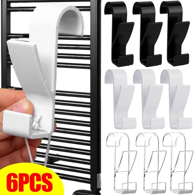 Description Picture 4 of itemBathroom Hanger Clips Heated Towel Radiator Rail Hook Holder Drying Rack Hook Multifunction Towel Clothes Storage Hanger