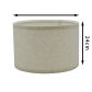 40 * 24cm mesh linen KD lampshade