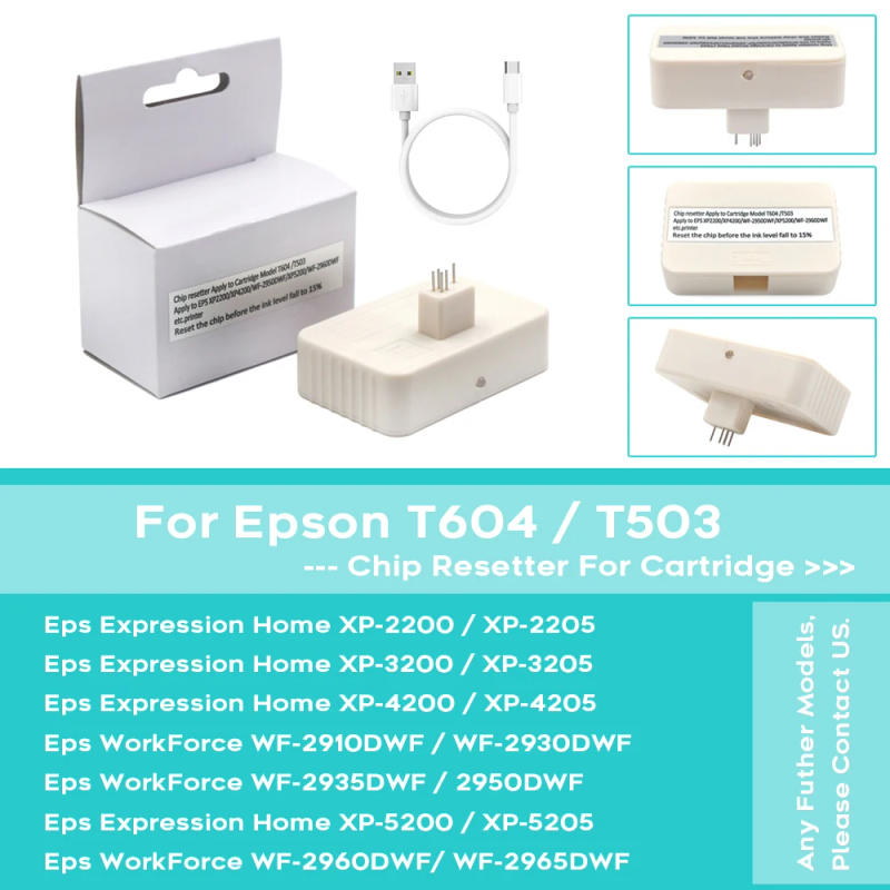 Description Picture 4 of item604 604XL Empty Refillable Ink Cartridge for Epson XP-2200 XP-2205 XP-3200 XP-3205 XP-4200 4205 WF-2910DWF WF-2950 without Chip