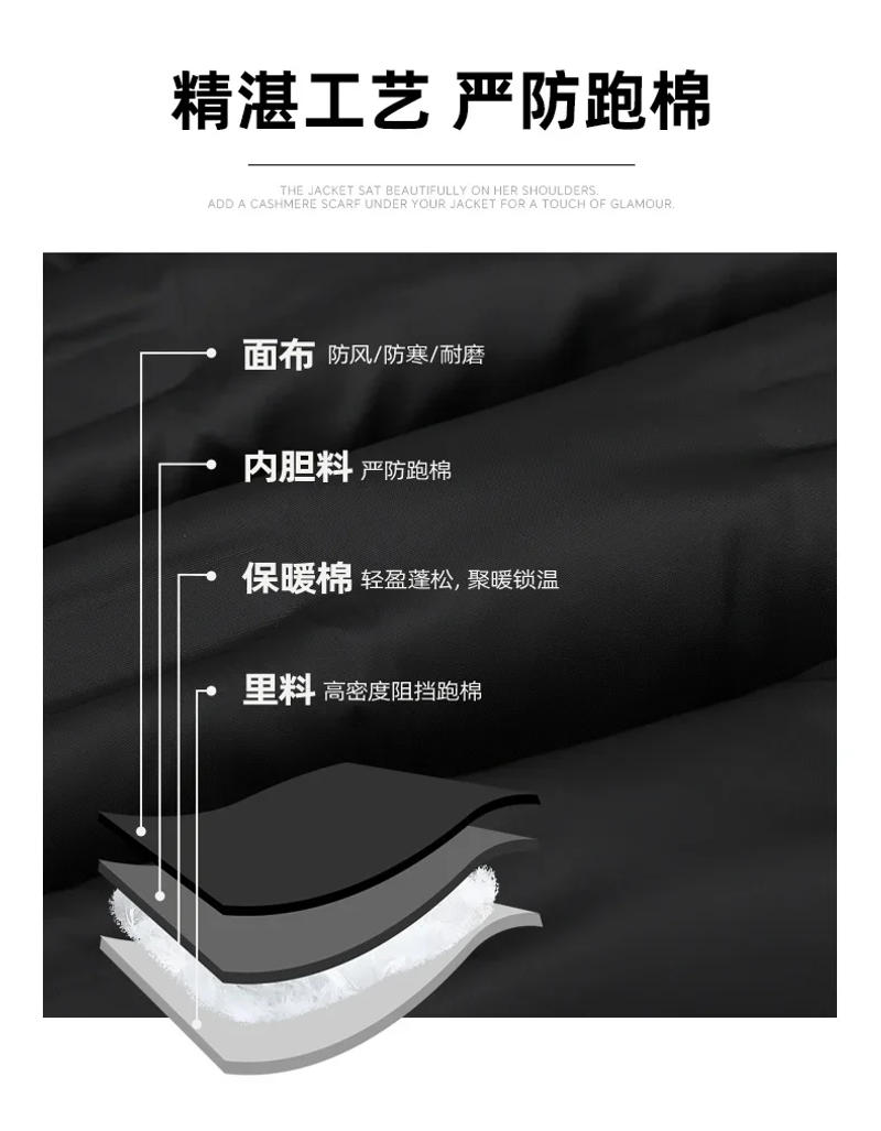 Description Picture 6 of itemMen Winter Thick Warm Men Long Parka 2024 New Top Quality Cotton Liner Brand Men's Fashion Casual with Hood Windbreaker Coats