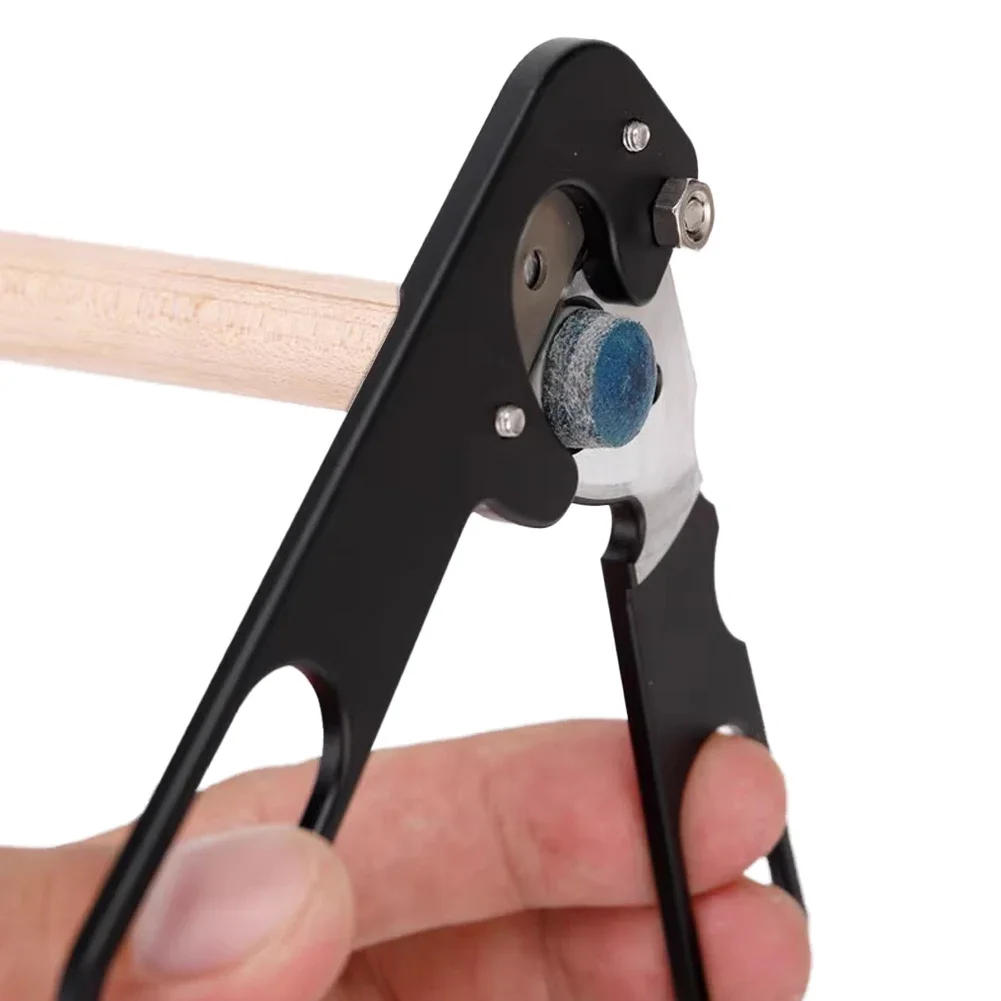 Description Picture 3 of itemPrecision Cue Tip Scissors For Snooker And Pool Essential Billiard Accessory Cutting And Repairing Tips Leather Head Trimmer