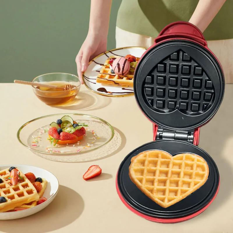 Description Picture 5 of itemWaffle Mold Nonstick Electric Breakfast Maker Household Breakfast Electric Baking Pan for Quick Breakfasts Snacks and Desserts