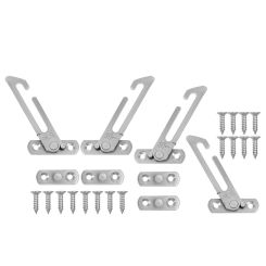 Device Hinges for Doors Interior Window Stopper Child Lock Restrictor Push and Pull Cable