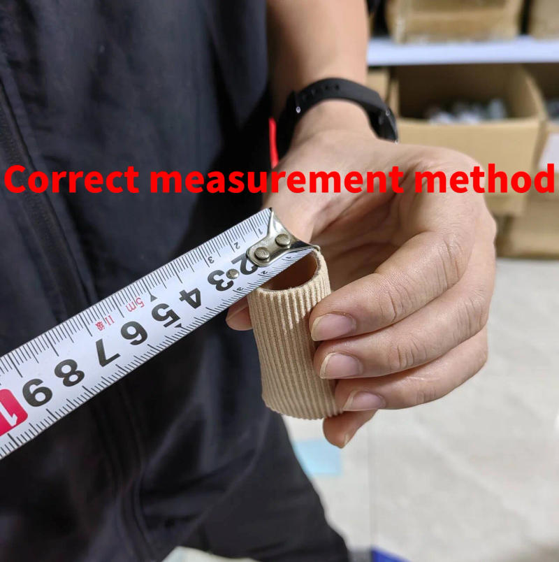 Description Picture 3 of item2Pieces Bunions Corns Foot Pain Relief Orthotics Fabric Silicone Toe Tube Cover Protector Finger Toes Separators Hallux Valgus