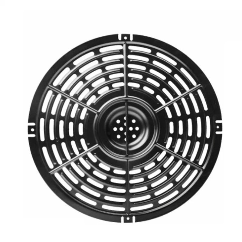 Description Picture 4 of itemAir Fryer Replacement Parts Round Grill Plate Crisper Plate 5QT Non-Stick Coating Air Fryer Accessories Rack for Gowise 918D