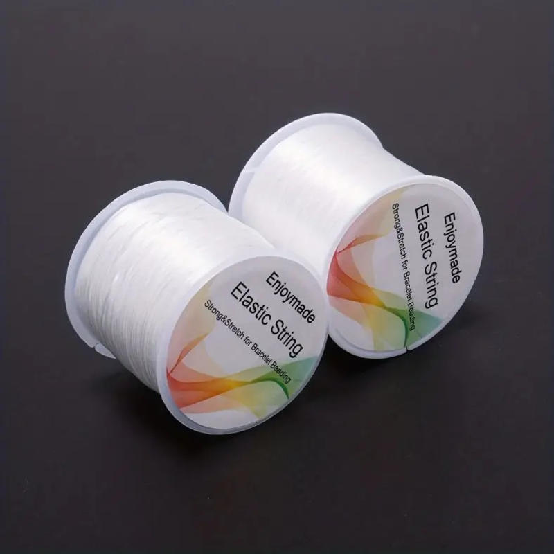 Description Picture 5 of item2pcs Transparent Elastic Bracelet String Cord For Jewelry Making And Bracelet Necklace Making,For Sewing Thread