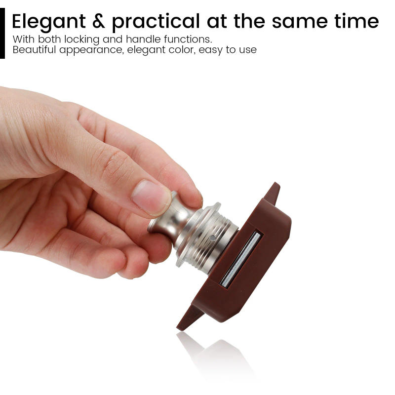 Description Picture 5 of item10Pcs Camper Car Push Button Latch RV Caravan Boat Drawer Cabinet Door Catch Keyless Cupboard Locks Furniture