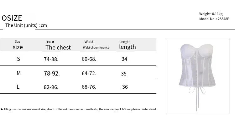 Description Picture 2 of itemWomen Overbust Corset Sexy Lace Mesh Bandage Bustier Corset Lingerie Tops Brocade Fashion Party Clothing Black White