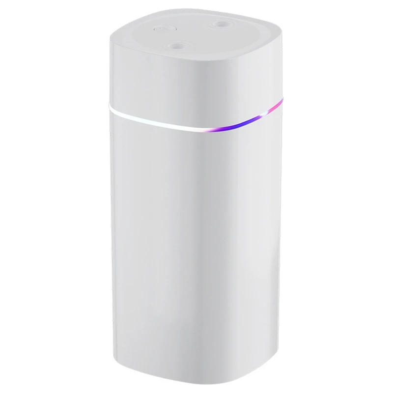 Description Picture 3 of itemColorful Night Light Small Humidifier Double Spray Air Atomizer USB Silent Home Humidifier Car Purifying Air Spray