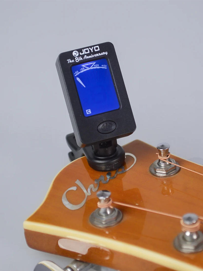 Description Picture 4 of itemMini digital LCD Clamp-on Tuner 360-degree Rotation for Guitar, Bass, Violin, Ukulele, Guitar Accessories