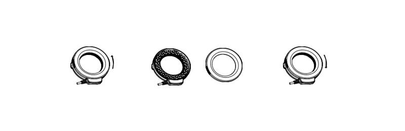 Description Picture 5 of itemRF-550D 48 Macro LED Ring Flash Light With 8 Adapter Ring For Nikon Canon Pentax Olympus Panasonic DSLR Camera aro de luz Kits