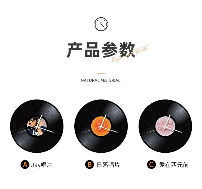 Description Picture 4 of itemMinimalist And Creative Hour Pendulum Desktop Light Luxury Style Living Room Ornament High Beauty Clock Silent Desk Clock