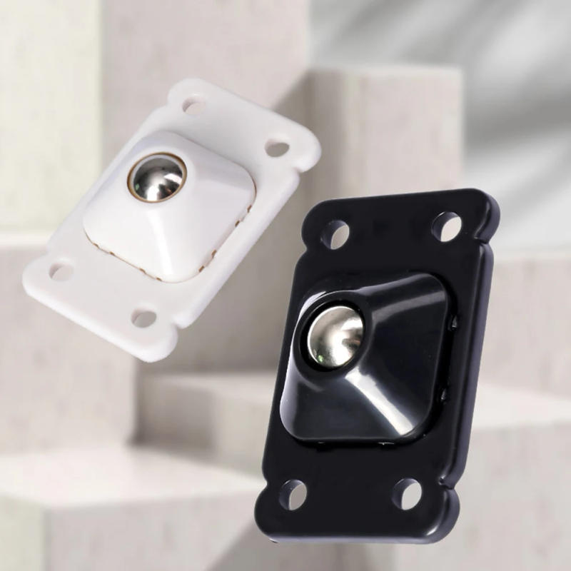 Description Picture 4 of item4Pcs Self Adhesive Caster Wheels Stainless Steel Sticky Pulley 360 Degree Swivel for Trash Can Storage Box Small Furniture