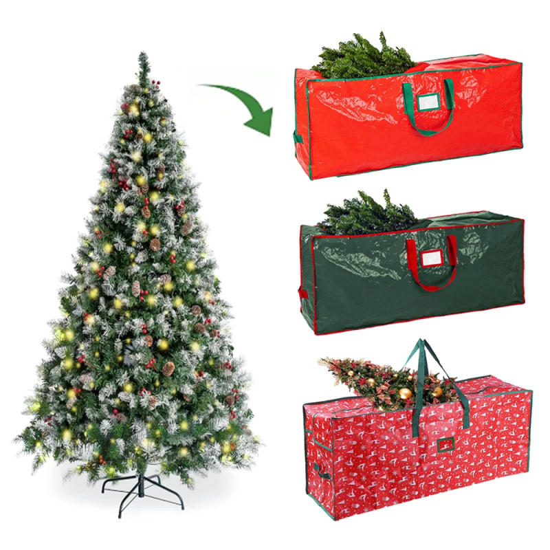 Description Picture 2 of itemChristmas Tree Storage Bags Organizer Waterproof Christmas Tree Storage Bags Insect Resistant Christmas Day Dust-Storage Bags