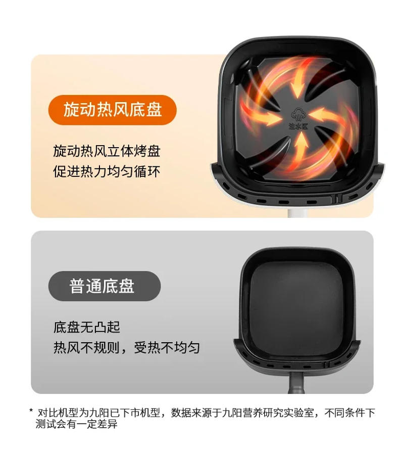 Description Picture 6 of item220V Effortlessly Cook Your Favorite Foods Joyoung Air Fryer 5L Large Capacity Electric Fryer Non-Stick